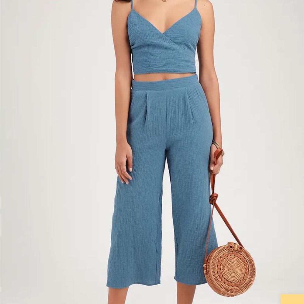 Lulus sunny afternoon two piece set